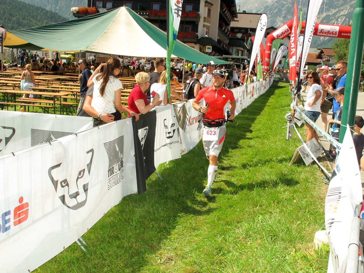 Tom beim Zieleinlauf   